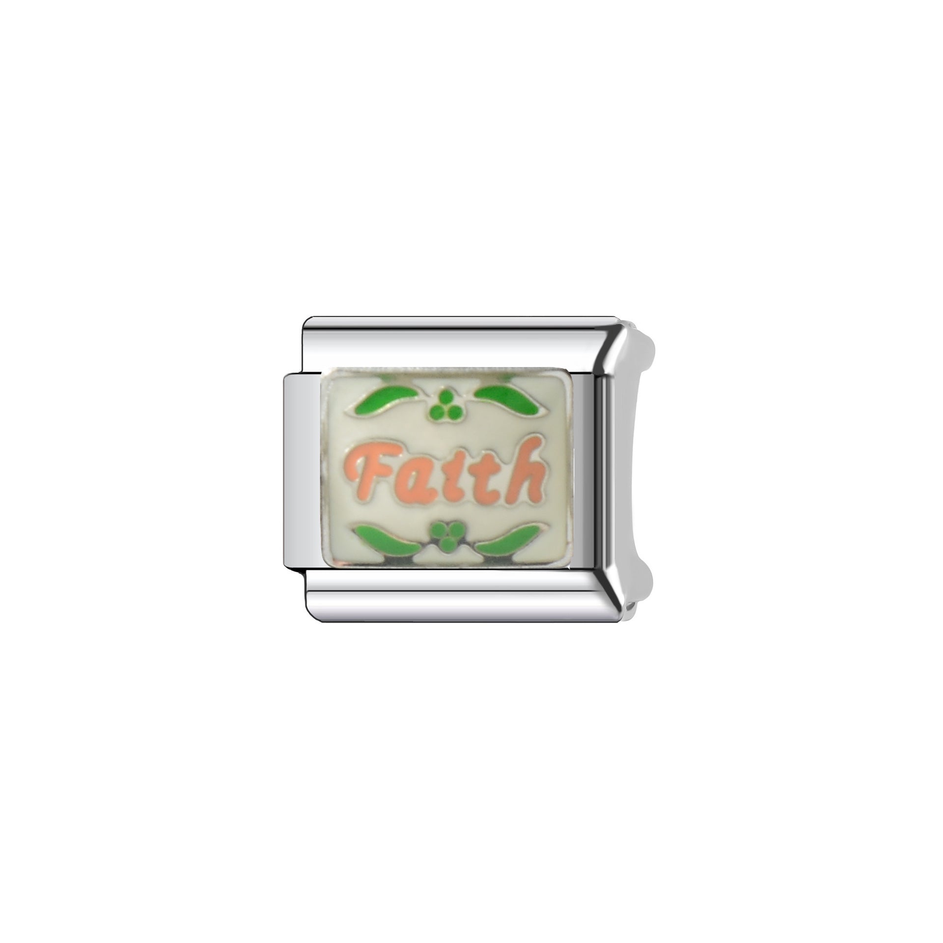 Wholesale Italian Charm Bracelet 9mm DIY Splicing Christmas Series Stainless Steel Composable Bracelet