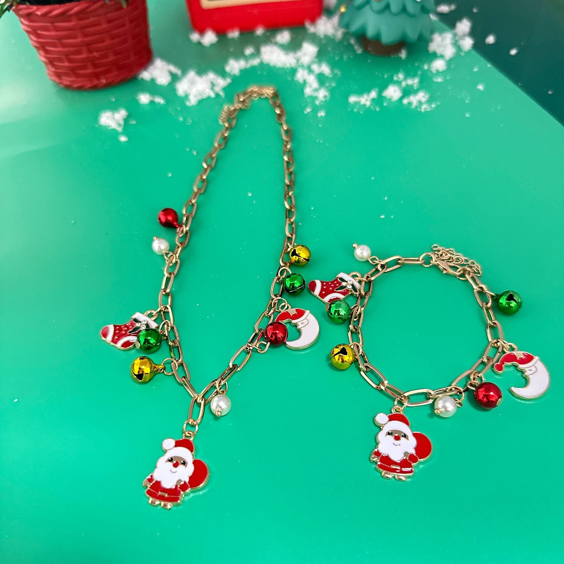 Wholesale Christmas Element Necklace