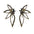 Wholesale  Vintage Style Extra Large Butterfly Earrings