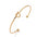 Wholesale 18K Gold Plated Love Knot Open Bracelet