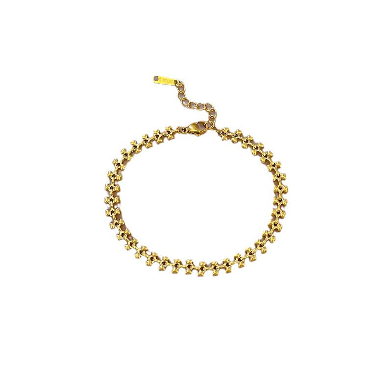 Wholesale Vintage Titanium Steel Love Dog Bone Bracelet ACC-BT-LiGe002