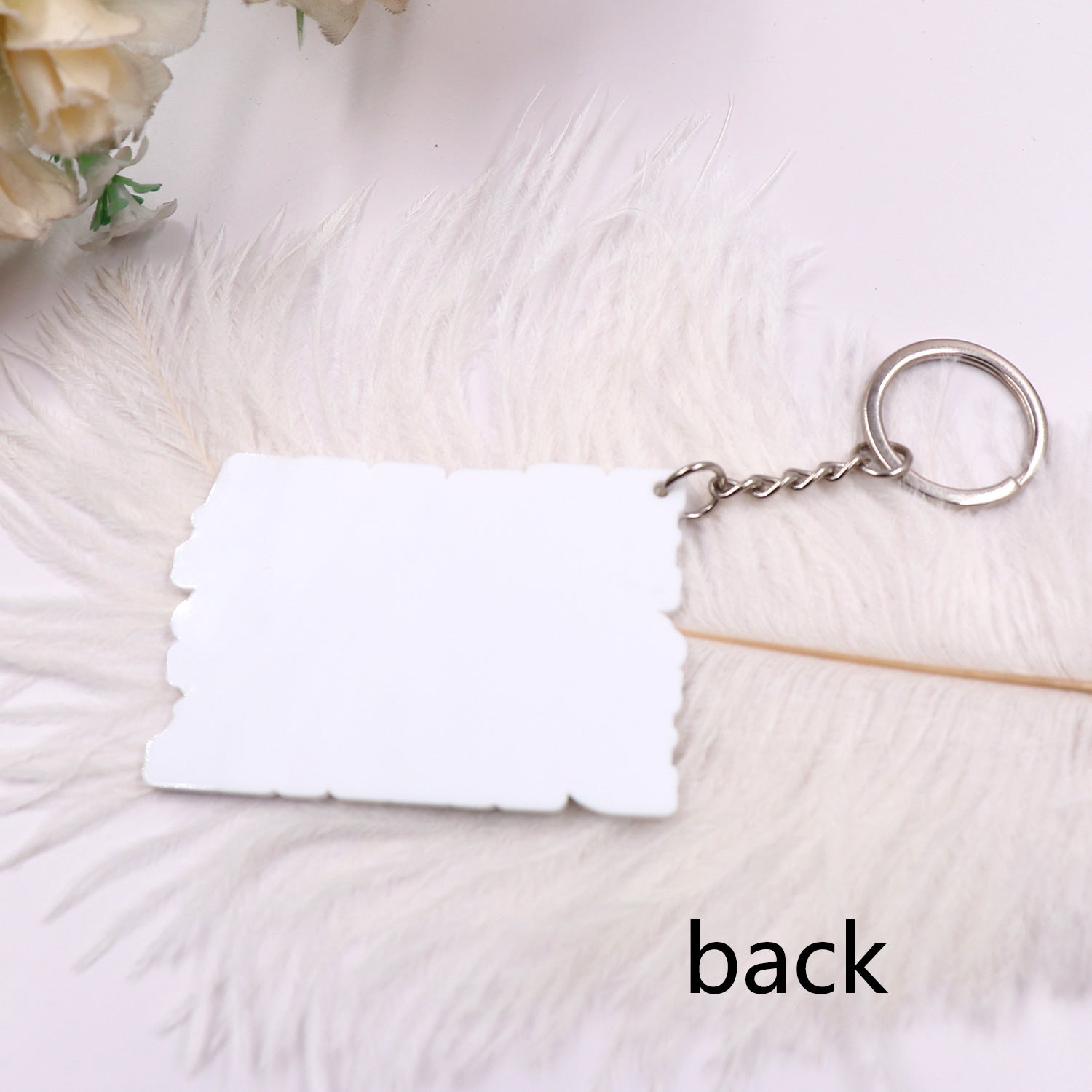 Wholesale Western Style MAMA Cow Aztec Acrylic Keychain Creative Keychain Mother's Day Cow Print ACC-KC-XiaoYan009