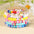 Wholesale 8pcs/set Rainbow Pearl Love Beaded Clay Bracelet Set