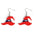 Wholesale Halloween Hat Ghost Cyclops Personalized Exaggerated Acrylic Earrings