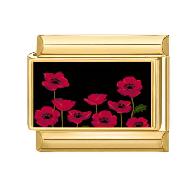 Wholesale 9mm Italian Charm Starter Bracelets DIY Heart Flower Evil Eye Series Stainless Steel Composable Bracelet