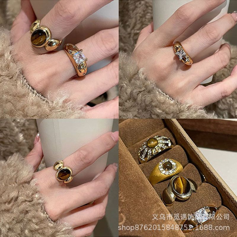 Wholesale Vintage Open Ring Adjustable - Trendy Fashion Jewelry Accessory for Women,  Gift or Daily Wear