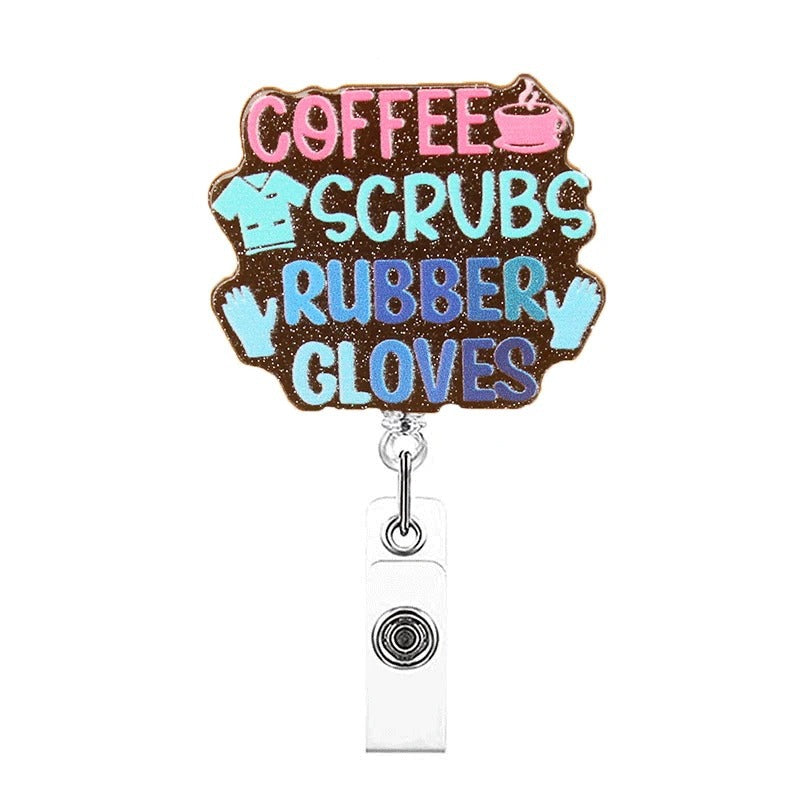 Wholesale Jesus Badge Reel Keychain