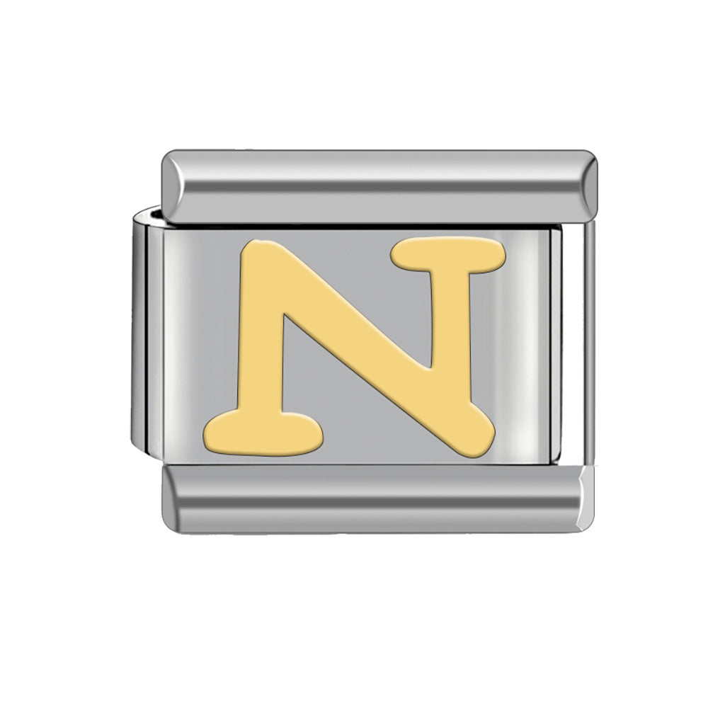 Wholesale Italian Charm Bracelet Stainless Steel Bracelet 9mm DIY Pattern Free Stitching Detachable Composable Bracelet ACC-BT-JL010