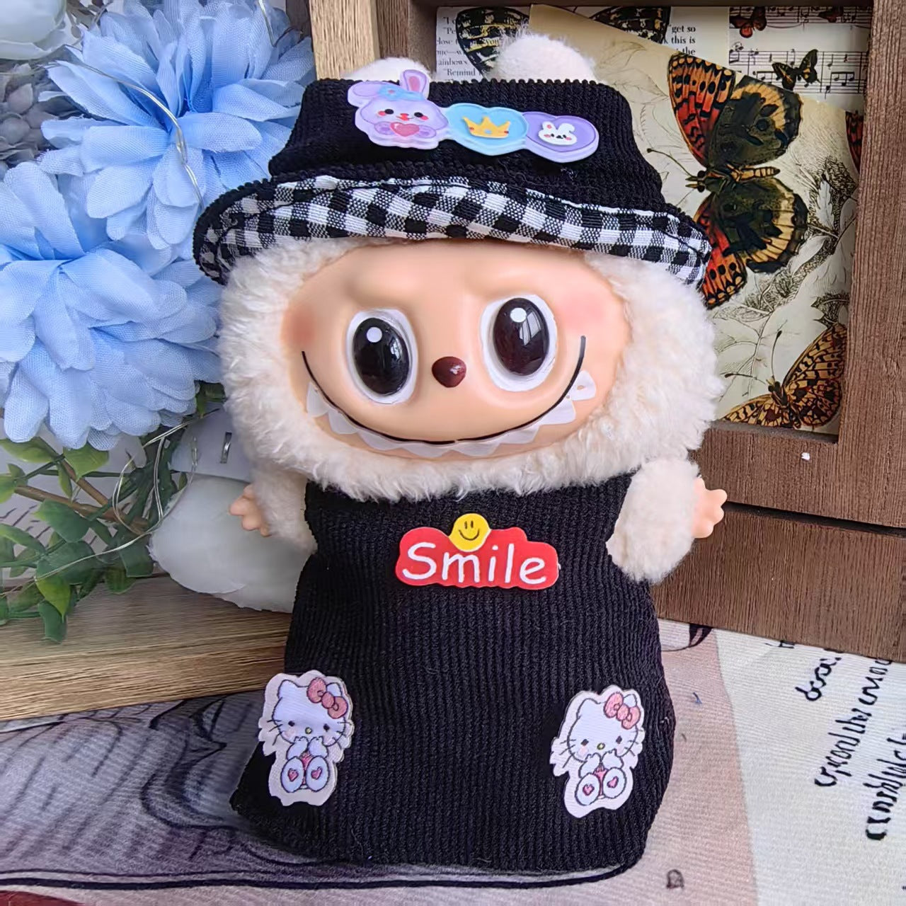 Wholesale Cute cartoon mini doll clothes