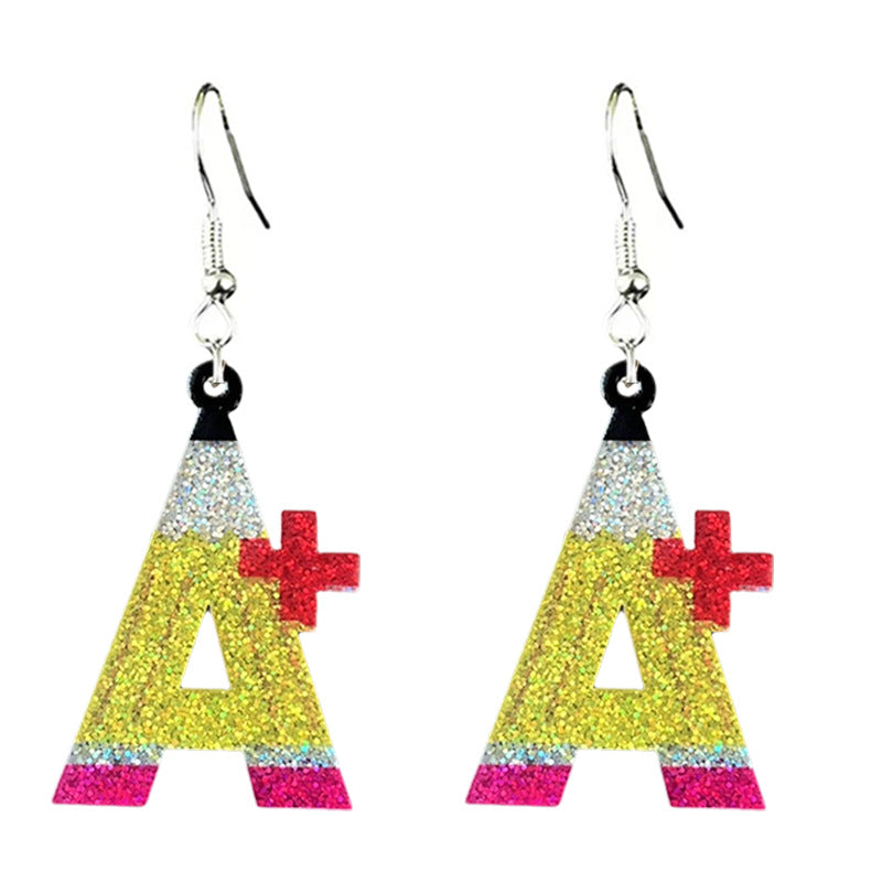 Wholesale teachers thank festival earrings