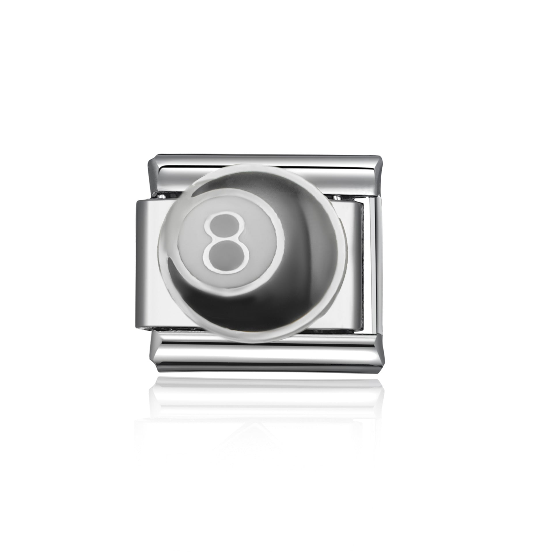 Wholesale Italian Charm Bracelet 9mm DIY Splicing Letter Festoon Stainless Steel Composable Bracelet