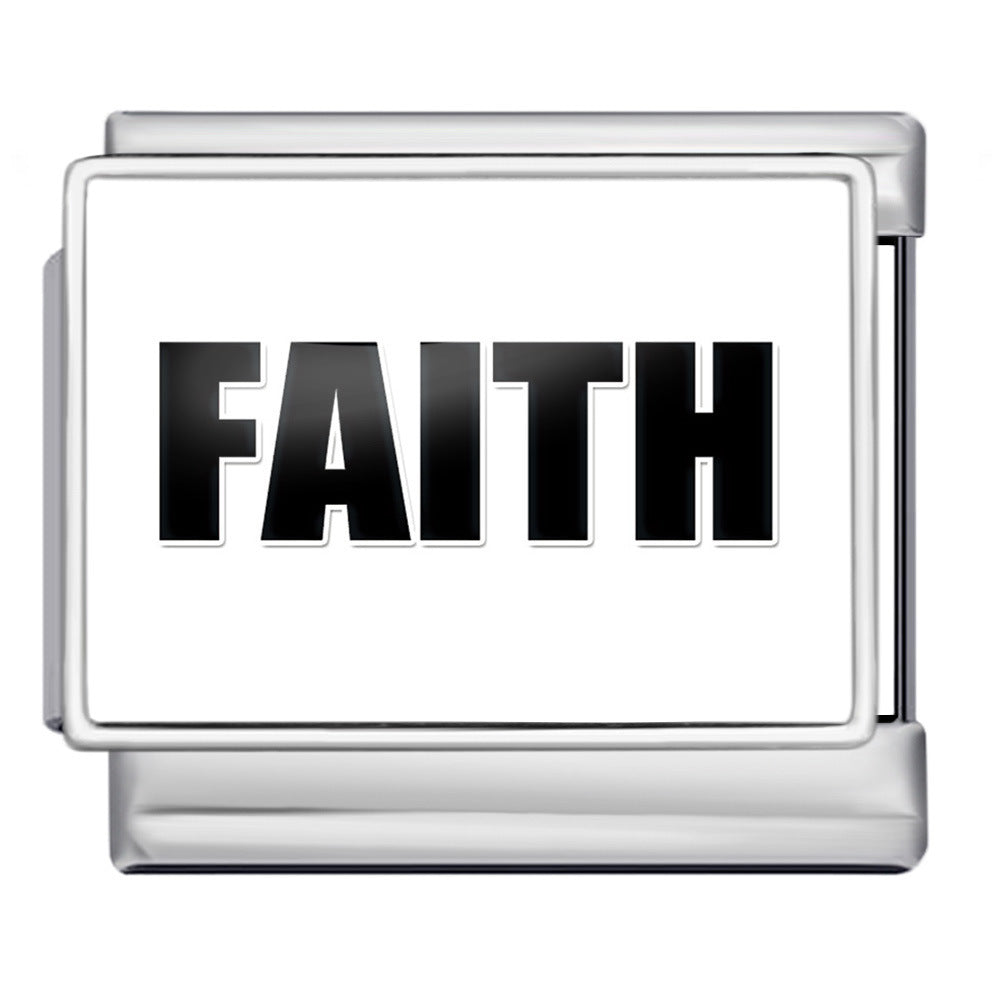 Wholesale  Italian Charm Bracelet 9mm DIY heart-shaped  Creative Stainless Steel Composable Bracelet