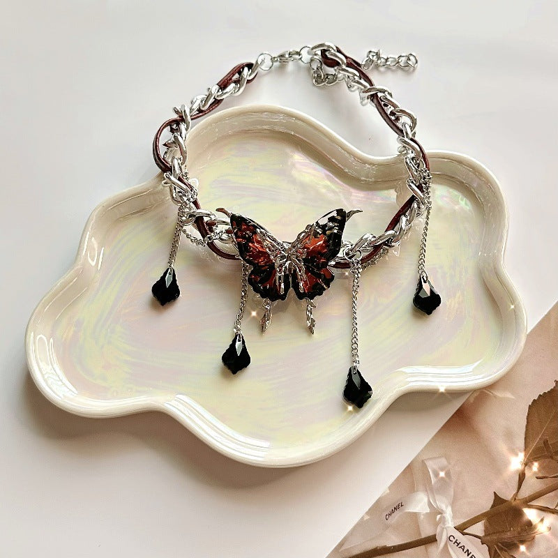 Wholesale  Love Flower Necklace  Light Luxury  Necklace Chain