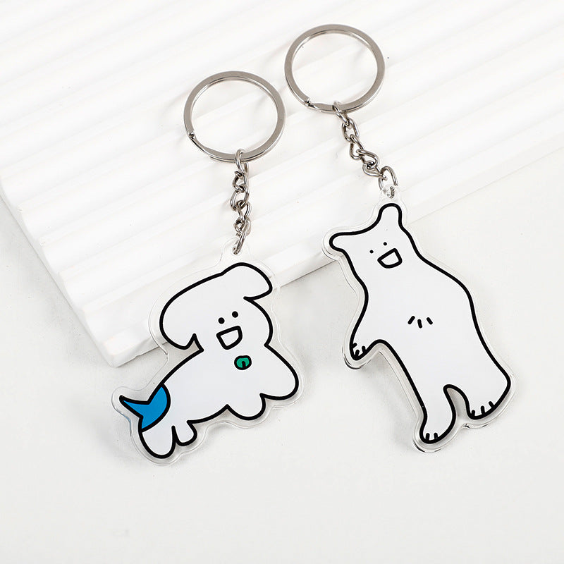 Wholesale  animal acrylic keychain