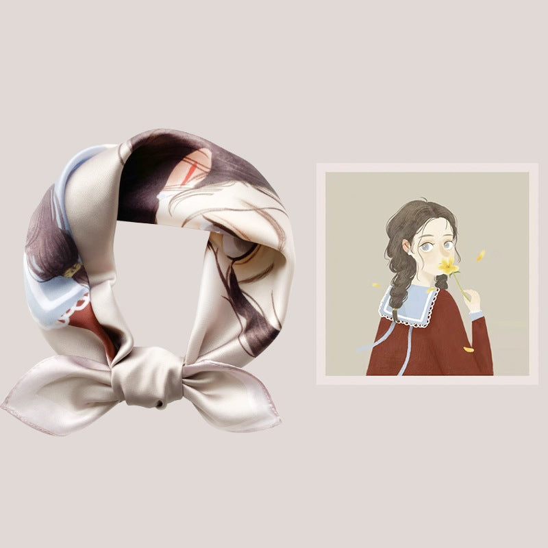 Wholesale Flight Attendant  Silk f 53* 53cm Large Square  Scarf