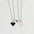 Wholesale Couple Heart Inlaid Magnetic Valentine's Day Necklace