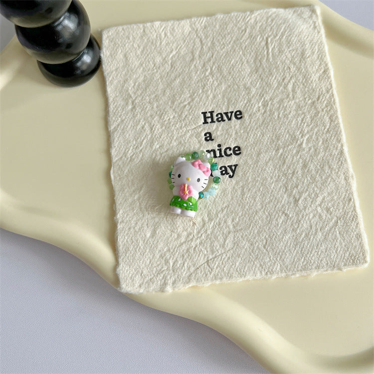 Wholesale  Beaded Cat Ring