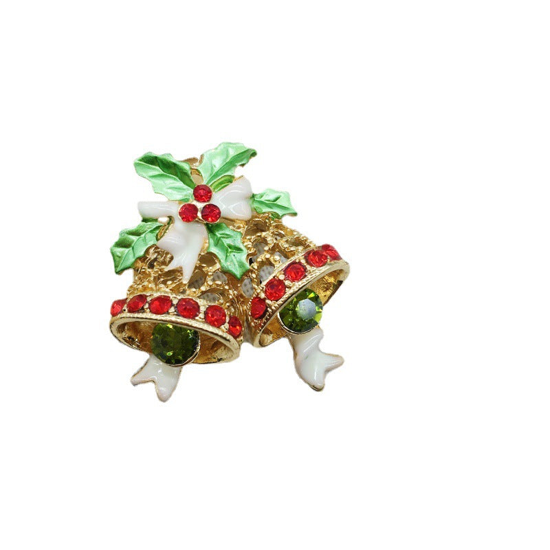 Wholesale Christmas Combination Series Santa Claus Deer Brooch ACC-BCH-DingZhou001