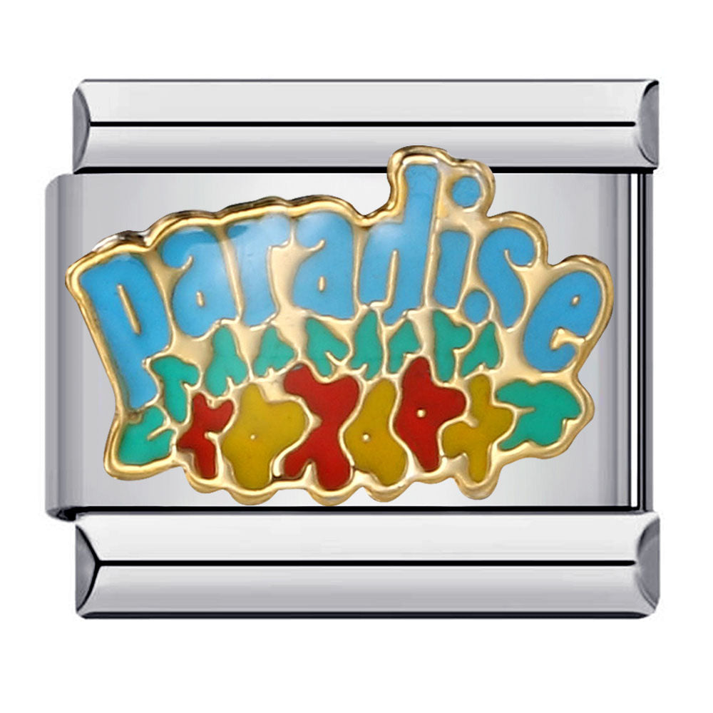 Wholesale  Italian Charm Bracelet Cartoon DIY  Stainless Steel Composable Bracelet