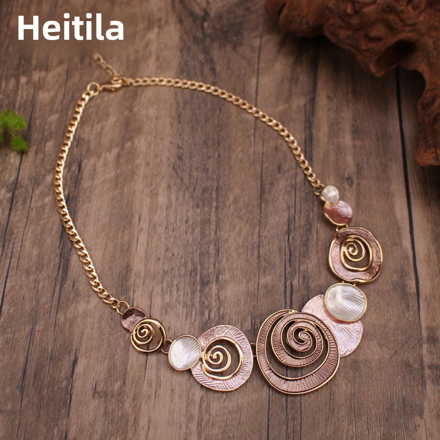 Wholesale Colorful Shell Hollow out Necklace