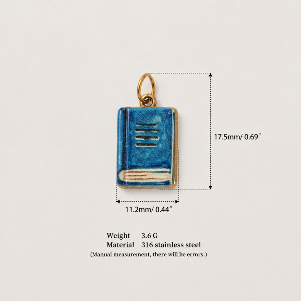 Wholesale Fashion Plant Pendant Stainless Steel Gold Plated Irregular DIY Accessory Bag Charm Everyday Wear Or Boutique Resale