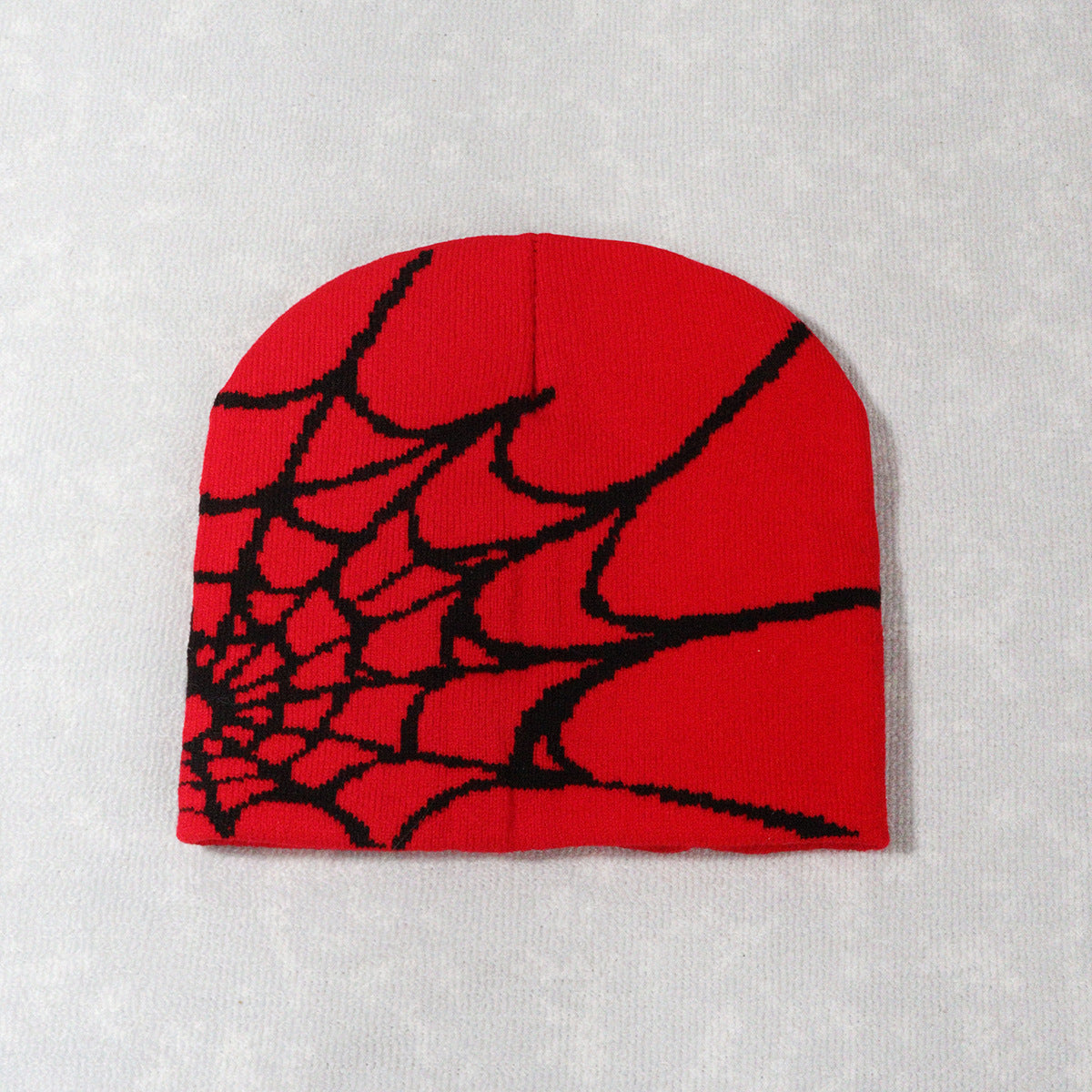 Wholesale Pullover Spider Web Y2K Jacquard Knitted Hat Beanie ACC-HT-Junl001