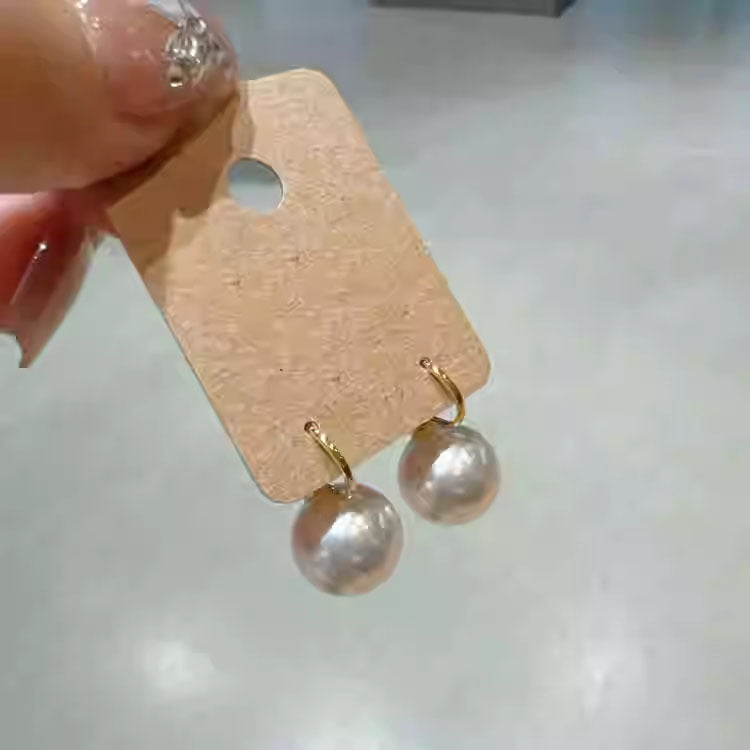 Wholesale Real Gold Plated Pearl Earrings ACC-ES-KJ022