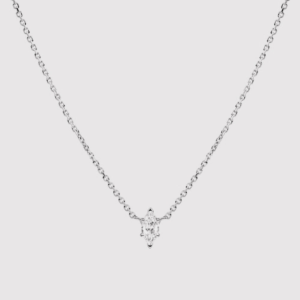 Wholesale Titanium steel zircon oval round pendant necklace simple ins fashion furnace vacuum electroplating