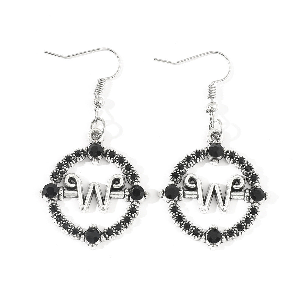 Wholesale Metal Wednesday Horror Necklaces Earrings ACC-NE-Zhuox004