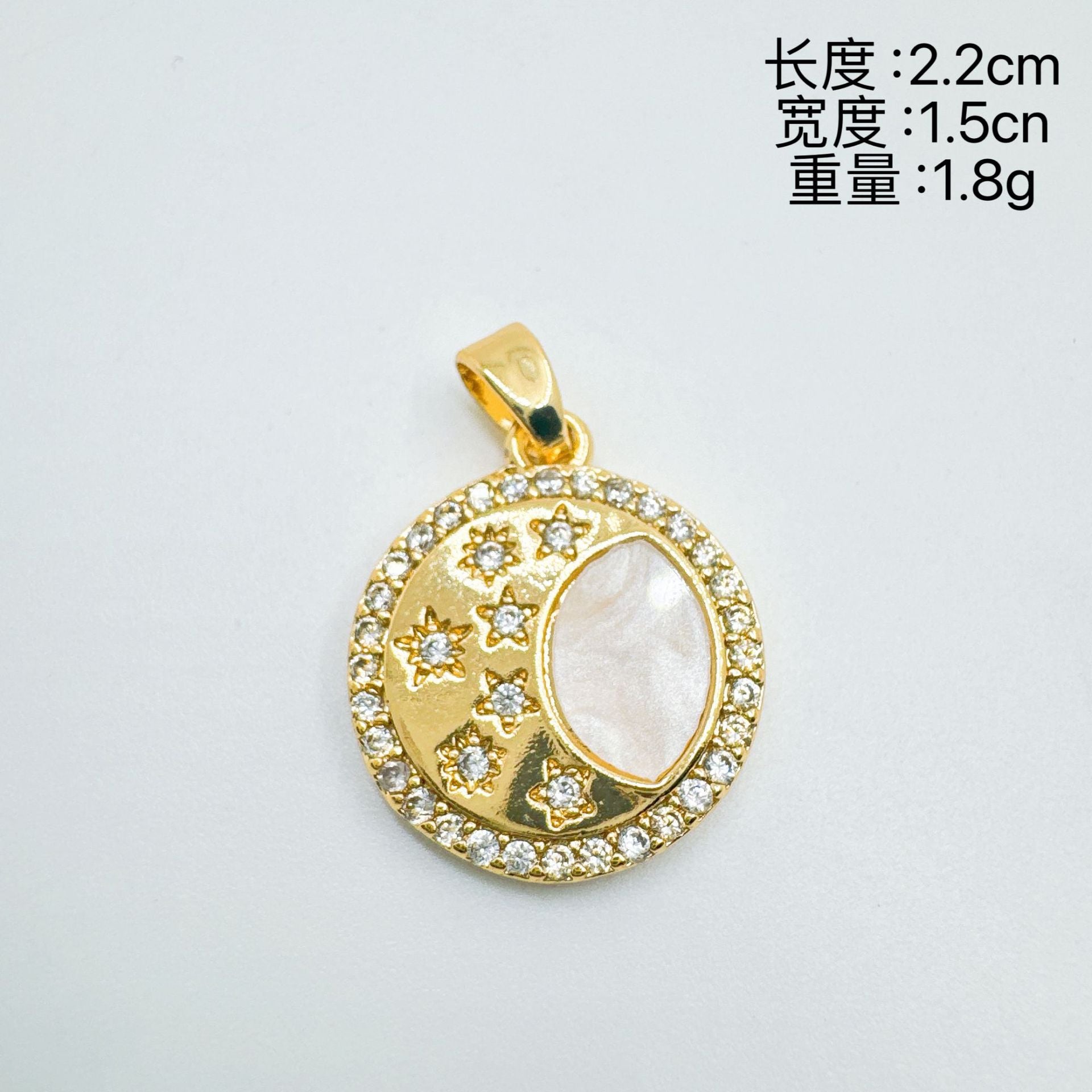 Wholesale Gold Plated Copper Star Pendant Necklace Chic Fashion Accessory for Women