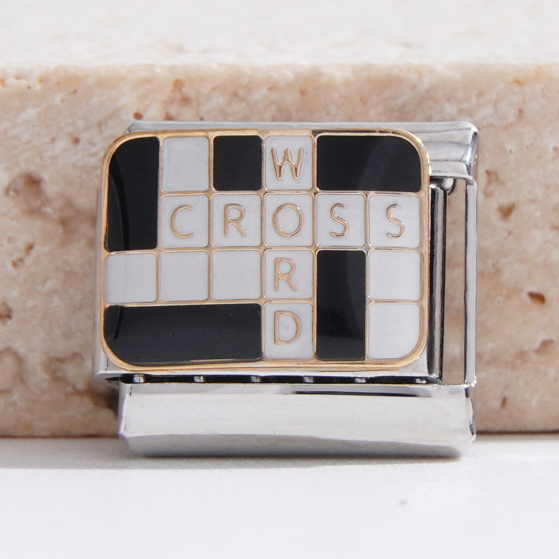 Wholesale Italian Charm Bracelet 9mm DIY Splicing Creative Pattern Stainless Steel Composable Bracelet