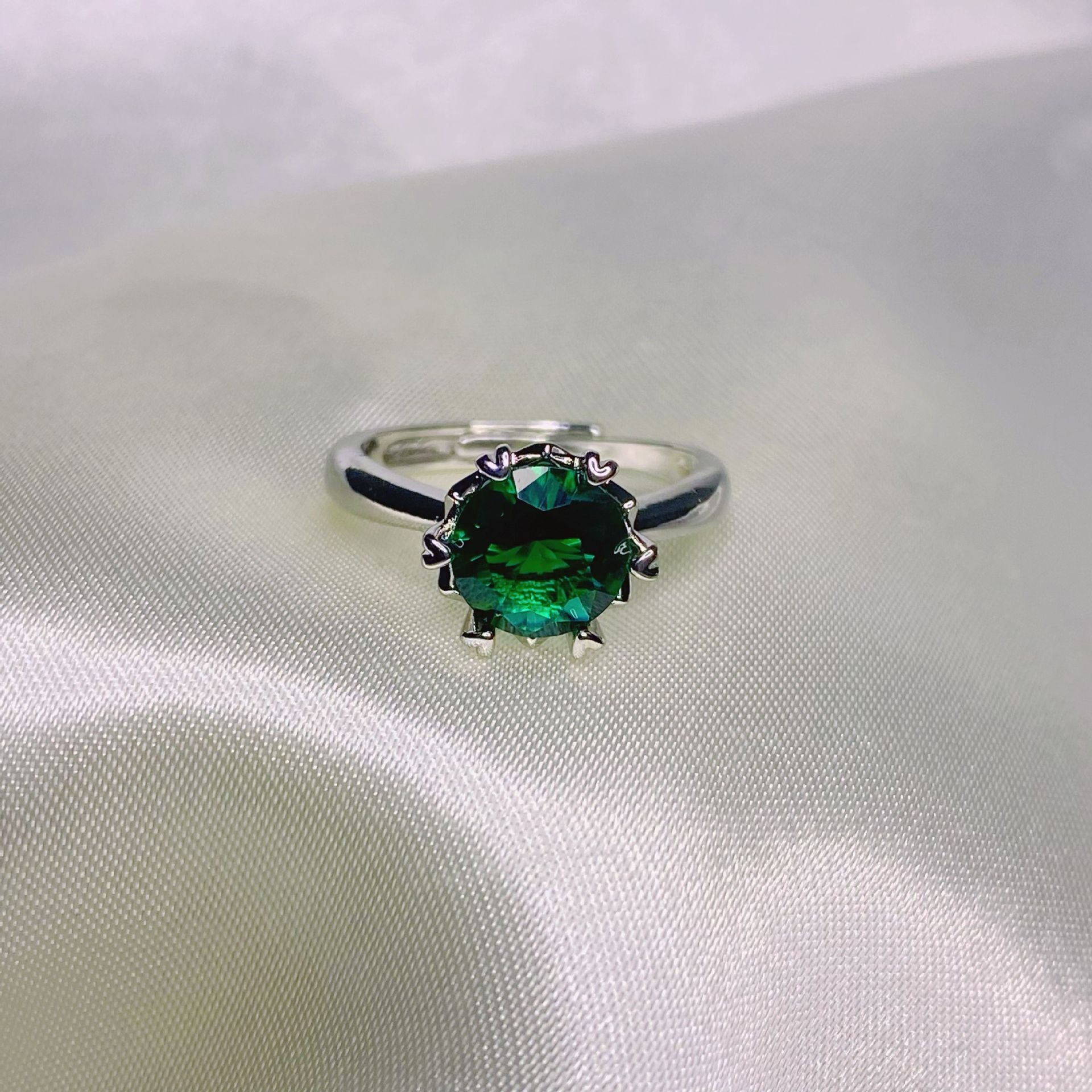 Wholesale Small Pearl Stretchable Adjustable Soft Chain Ring ACC-RS-Hanxi001