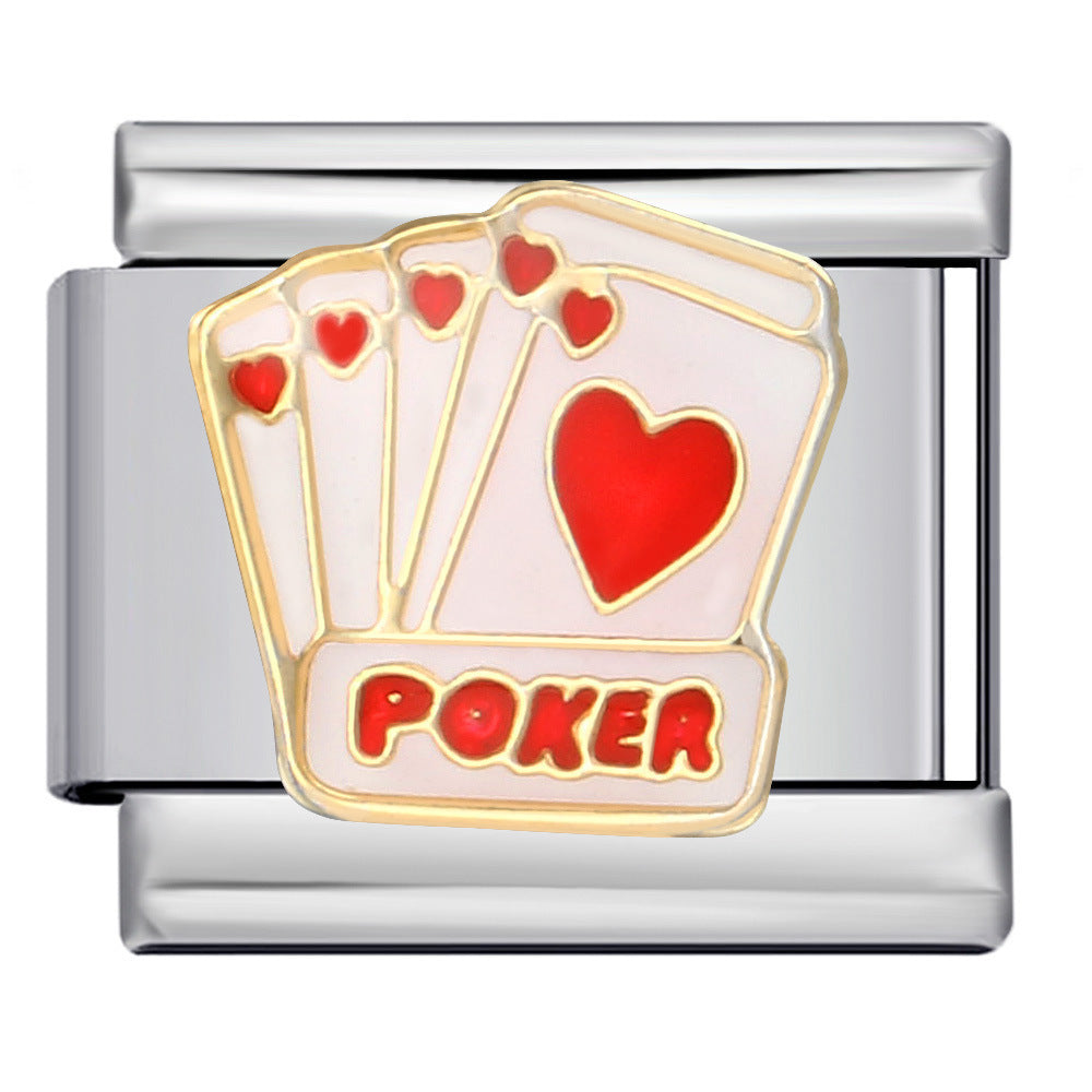 Wholesale  Italian module   stainless steel bracelet