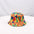 Wholesale  Double-sided Fisherman Hat  Printed Basin Hat Bucket Hat