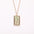 Wholesale Vintage Plated Tarot Cards Necklace