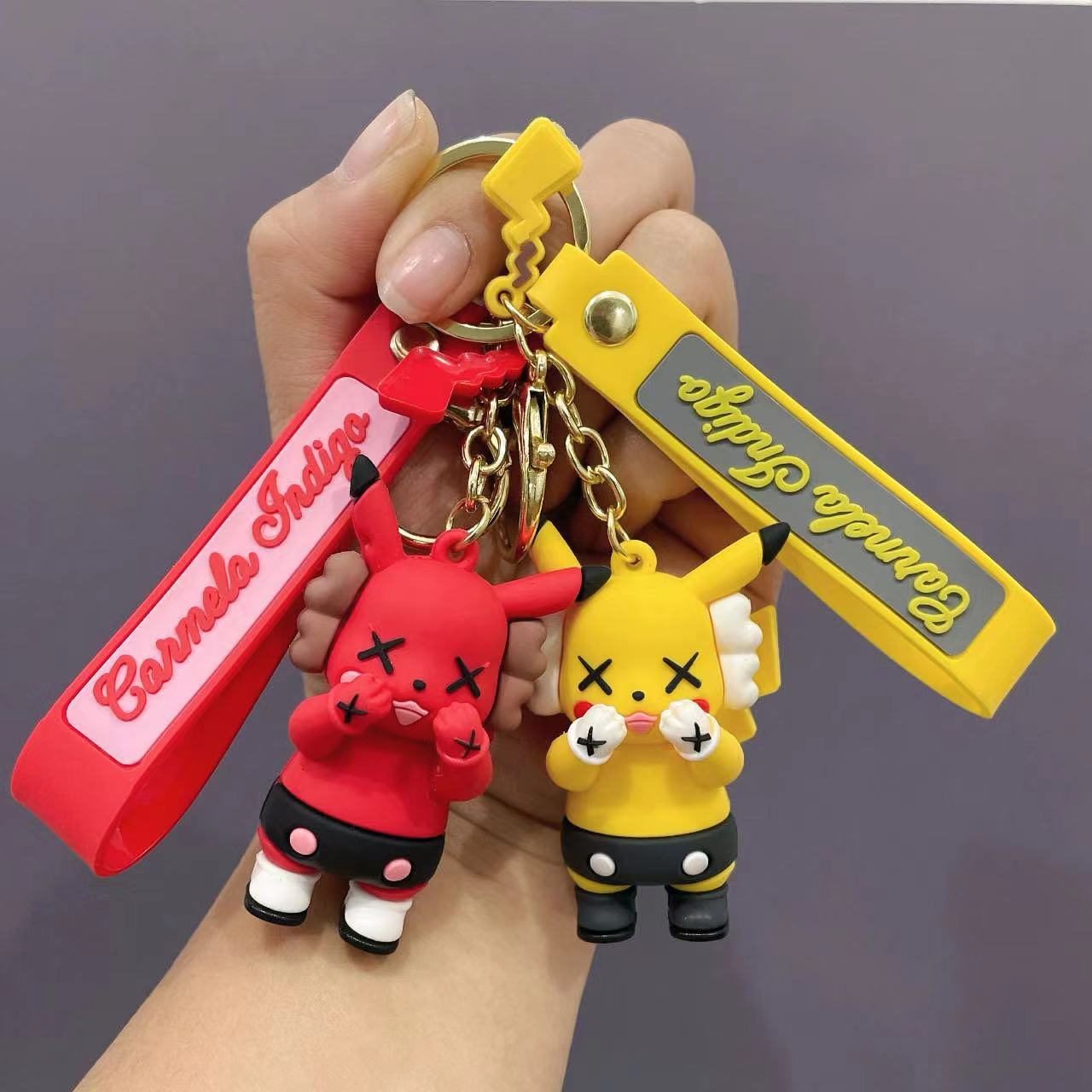 Wholesale Cartoon Cute PVC Keychains ACCVIP-KC-Qichu006