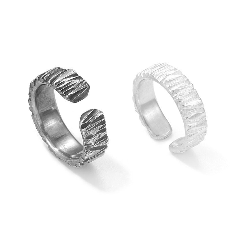 Wholesale Simple Plain Ring Couple Open Adjustable Ring ACC-RS-Nisen003