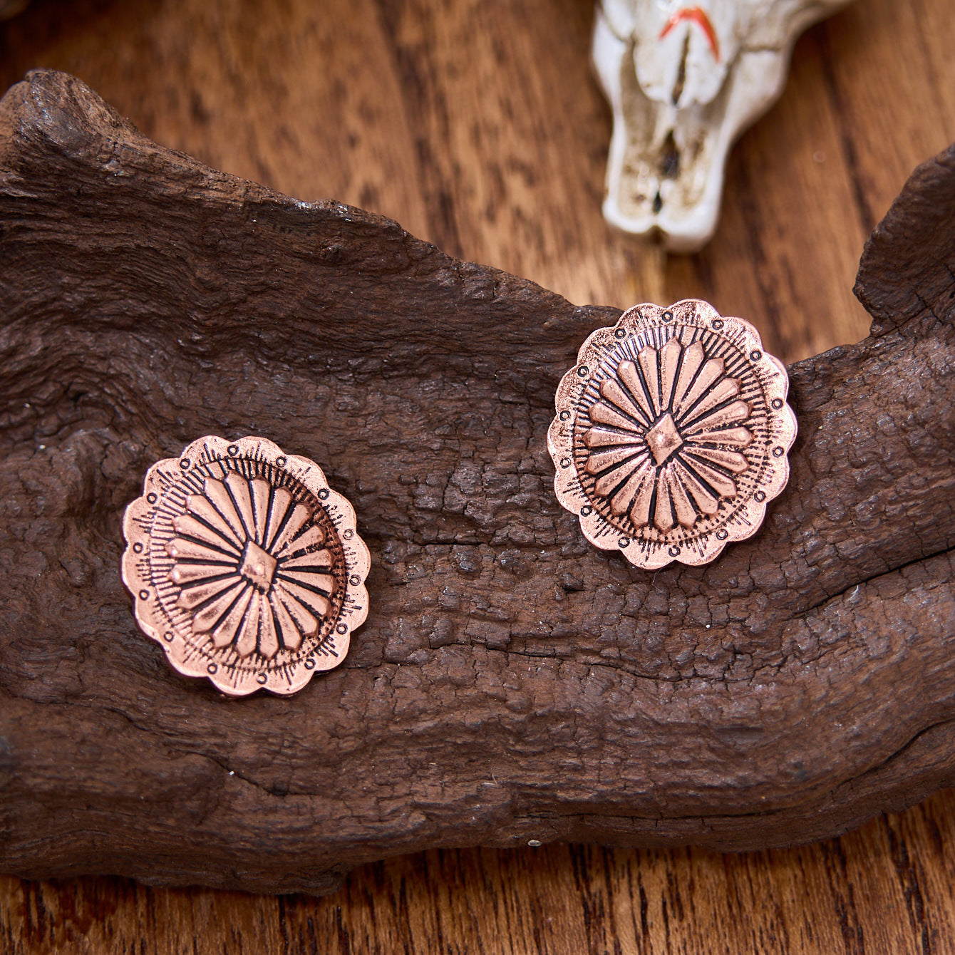 Wholesale Bohemian Pumpkin Pattern Zinc Alloy Earrings Fashion Accessory