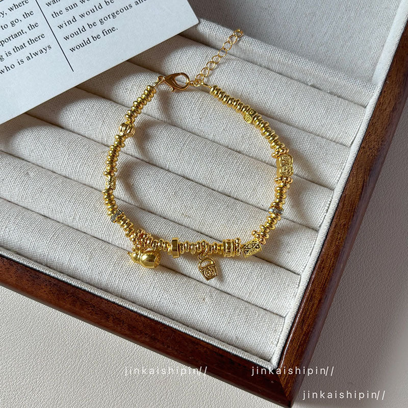 Wholesale Light luxury gold wrapped bracelet