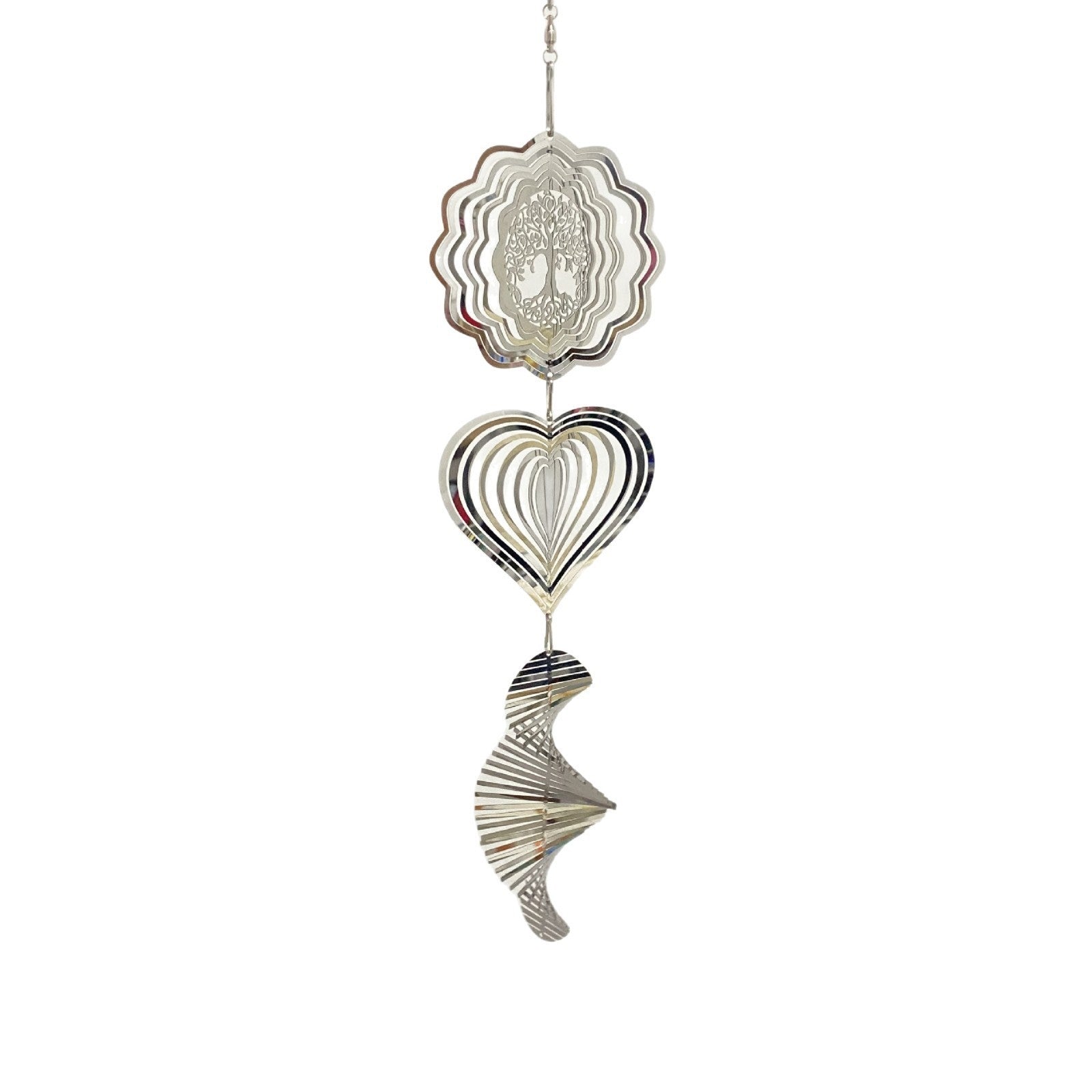 Wholesale Stainless Steel  Rotating Wind Chime