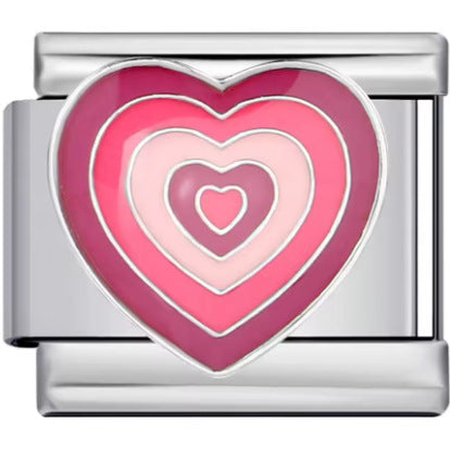 Wholesale  Italian Charm Bracelet 9mm DIY Full Gold Creative Stainless Steel Composable Bracelet