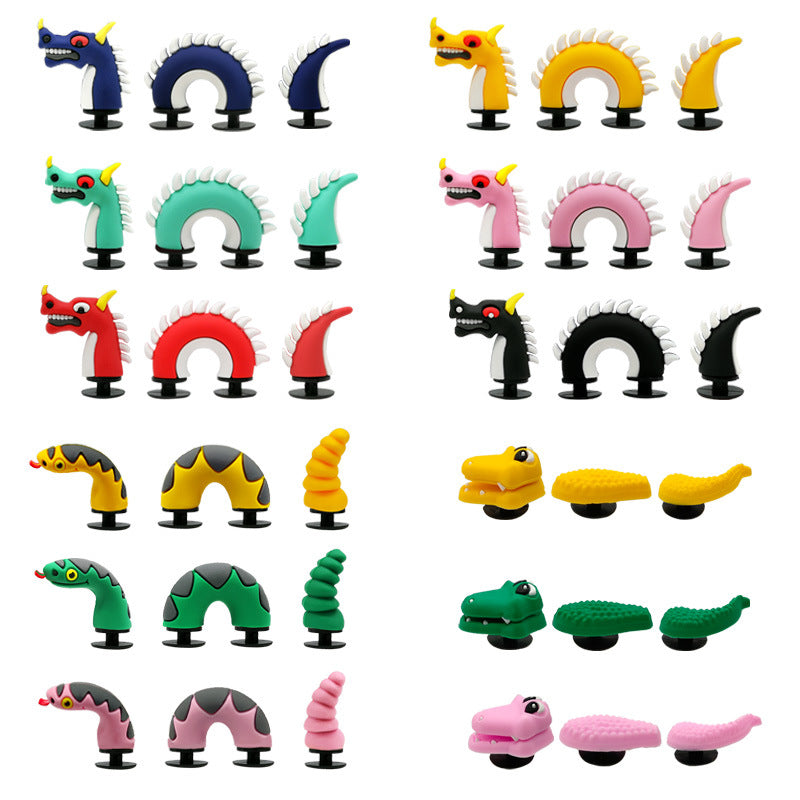 Wholesale  10pcs 3D Fish Shoes Accessories Shoes Charms