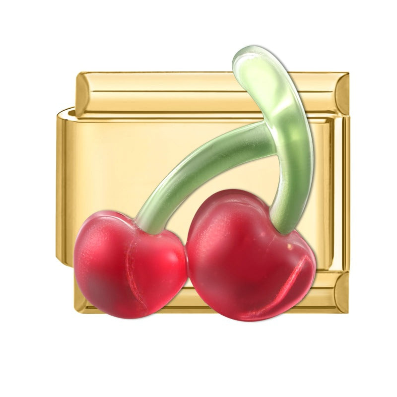 Wholesale Italian Charm Bracelet 9mm DIY Splicing Cute Creative Stainless Steel Composable Bracelet