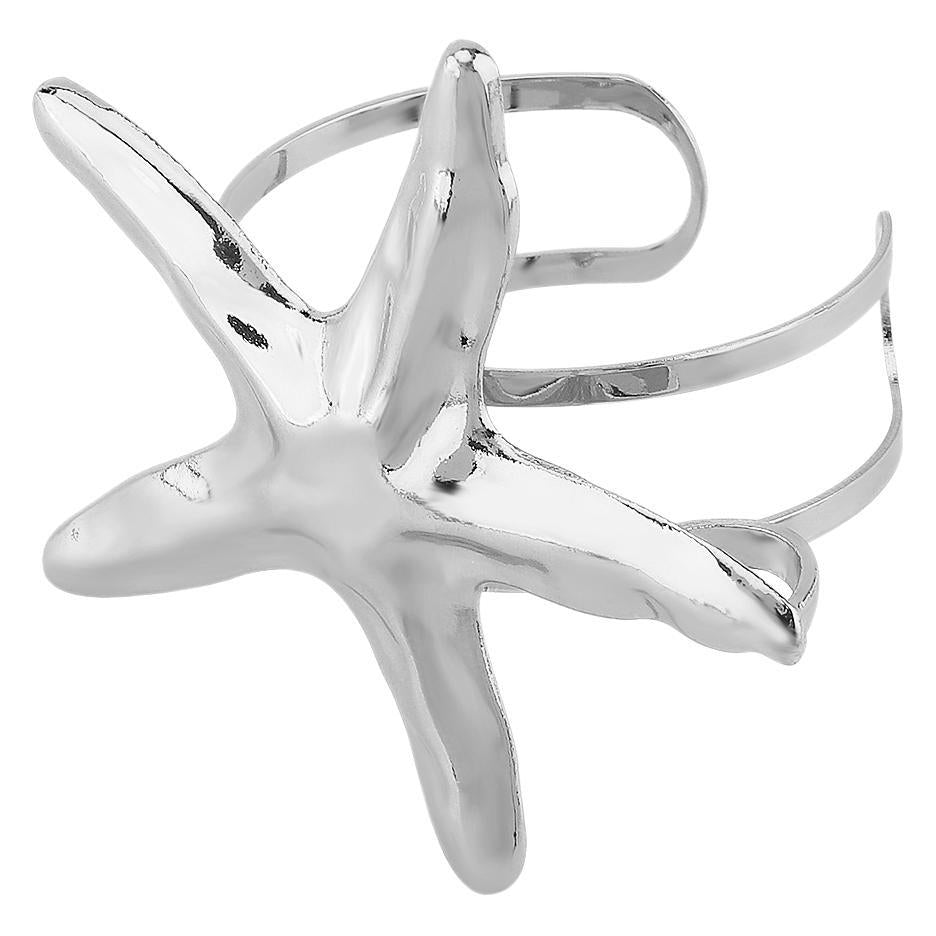 Wholesale  Fashion Personality Design Starfish Conch Open Bracelet