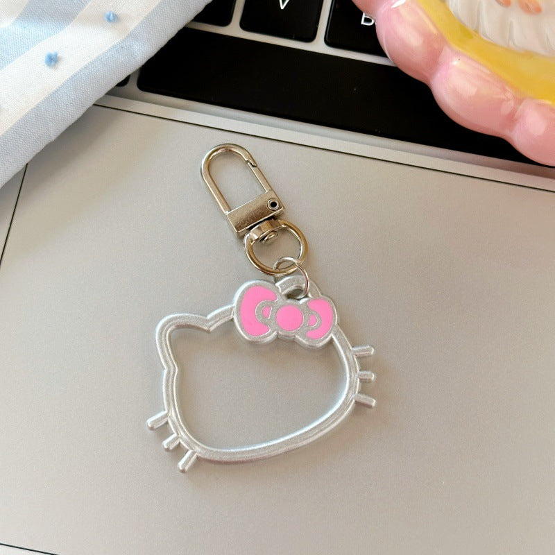 Wholesale Cartoon Cat Keychain - Trendy Bag Charm for School,  Gift for Couples &  Besties,  Boutique Resale Accessory