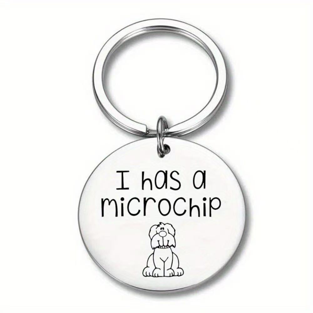 Wholesale Cartoon Theme Stainless Steel Keychain With Laser Engraving Stylish Key Ring Gift For Everyday Use