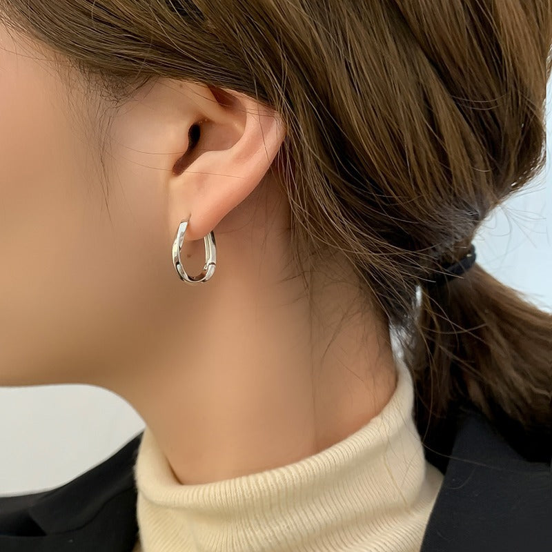 Wholesale Simple Metal Hoop Earrings