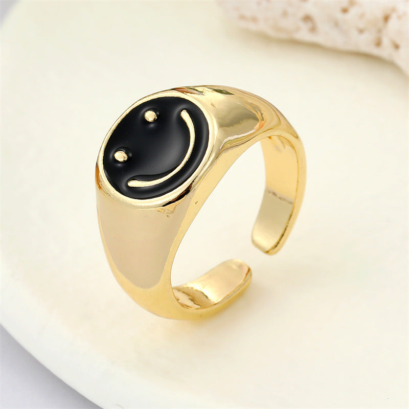 Wholesale Punk Style Rhinestone Heart Ring Geometric Women S Fashion Jewelry Party Accessory