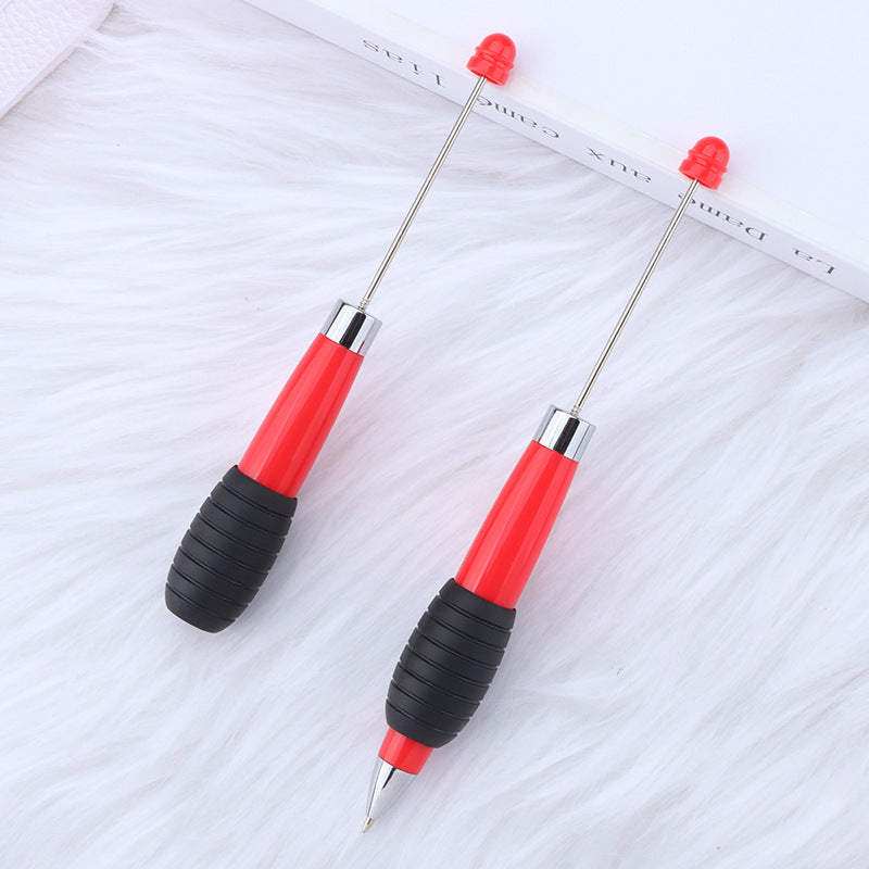Wholesale 5pcs Beadable Pens Rotating Telescopic Beaded Pen DIY Pen Office Supplies ACC-PN-JinBN011