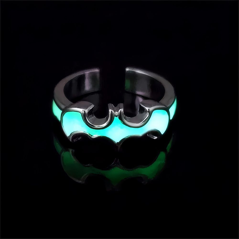 Wholesale Halloween Luminous Bat Ring